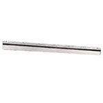 American Metalcraft TR48 Ticket Rack, 48 in, Marble Inside Groove, Stainless, Plastic Ends