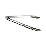American Metalcraft UT1200 Utility Tong, 12 in L, Stainless, Tempered Flat Steel Spring