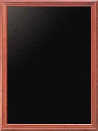 American Metalcraft WBUB70 Securit 28 x 36 in Wall Board, Natural Wood Frame