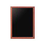 American Metalcraft WBUM60 Securit 24 x 31 in Wall Board, Mahogany Wood Frame