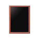 American Metalcraft WBUM70 Securit 28 x 36 in Wall Board, Mahogany Wood Frame
