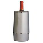 American Metalcraft WCFS462 3 in dia. Wine Cooler, 9 in H, Double Wall Insulation, Frosted Silver Acrylic
