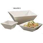 American Metalcraft WFB12 Prestige Bowl, 12 in, Square, White Porcelain