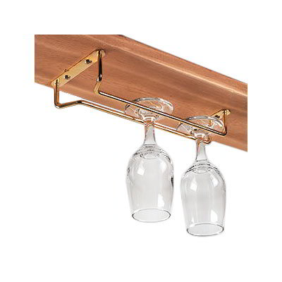 American Metalcraft WGH10 Glass Hanger, 10 in, Wire, Entry and Stop Section
