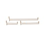 American Metalcraft WGH10CR Glass Hanger, 16 in, Wire, Entry and Stop Section
