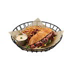 American Metalcraft WIB120 Basket, 12 in Diameter, Black Wire