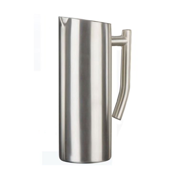 American Metalcraft WPSF33 Water Pitcher, 33 oz., Contemporary, Stainless Steel, Satin Finish