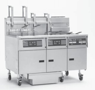 Pitco 2-SG18 S/FD LP1151 Fryer Filter Drawer System (2)70-To 90-lb Capacity Millivolt Controls LP 115V