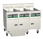 Pitco 3-SE14SSTC-S/FD-2203 (3) 50-lb Fryers & Filter Drawer, Solid State, 220/3V, Export