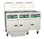 Pitco 3-SG18 S/FD NG (3) 70-90 lb Solstice Fryers & FilterDrawer, 420,000 BTU, Millvolt, NG