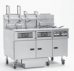 Pitco 3-SG18 S/FD NG1151 Fryer Filter Drawer System (3)70-To 90-lb Capacity Millivolt Controls NG 115V