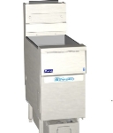 Pitco 3-SSH55SSTC-S/FD NG (3) 40-50-lb Fryers & Filter Drawer, Solid State, 240,000-BTU, NG