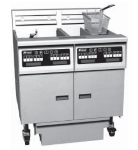 Pitco 6-SE14RC-S/FD-2081 (6) 50 lb Solstice Fryers & FilterDrawer, High Power, Computer, 208/1