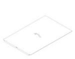 Pitco B2100204 Light Duty Tank Cover, 18 Gauge, For Model 24F/24FF/24R/E24/24P
