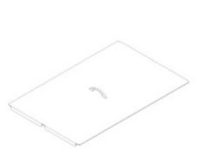 Pitco B2101506 Light Duty Tank Cover, 18 Gauge, For Model SE18/18R