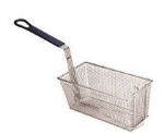 Pitco B4509801 Oblong Pasta Basket, 16.25 in x 6.5 in x 7 in D (2 per tank), Front Handle