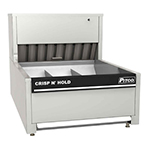 Pitco PCC-28 4-Section Countertop Crispy Food Station 1780-in Capacity Circulated Air Heating