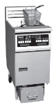 40-50 lb Heavy Duty Floor Model Fryer, Multi-Zone, Cord, 240/3 V