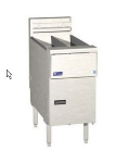 Pitco SE14TXSSTC-S-2081 Electric Fryer - (1) 50-lb. Split Pot, Floor Model, 208v/1ph
