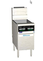 Pitco SSH75-SSTC-S NG Gas Fryer - (1)75-lb Vat, Floor Model, NG
