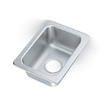 Vollrath 131-8 1-Compartment Drop-In Sink, Standard Gauge Stainless, 2