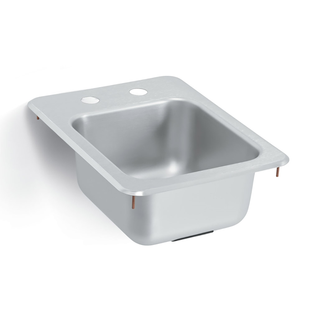 Vollrath 173-4-2 Yukon Bar/Waitress Drop-In Sink, 13x17"