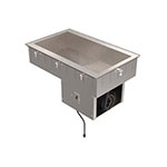 Vollrath 36442 Drop In Refrigerated Cold Pan For 3-Pans, 8-in Deep Well