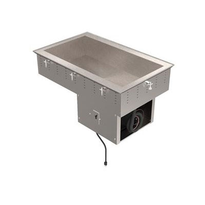 Vollrath 36448 6 Pan Refrigerated Cold Drop In, Stainless, Drip Free Flange, 120V