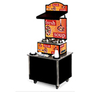 Vollrath 3702801 Cayenne Soup Merchandiser, Standing, Ladles Graphics, Canopy w Light