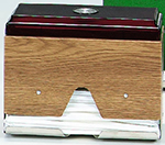 Vollrath 3815-12 Straw Dispenser, Holds-200, Walnut