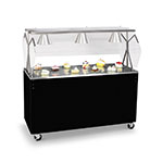 Vollrath 3870146 Portable Utility Station, Lights, Breath Guard, 46 in L, 120V, Black