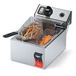 Vollrath 40706 10-lb Countertop Single Fry Pot Fryer w/ Twin Baskets, 220 V