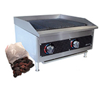 Vollrath 40837 Cayenne 48 in Charbroiler, Lava Rock, Covert Kit Included