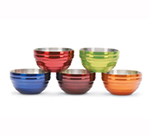 Vollrath 46592-10 6.9-qt-Round Beehive Bowl, Double Wall Insulated, Tangelo