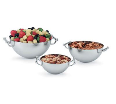 Vollrath 46626 Serving Bowl w Handles, 2 qt, Stainless