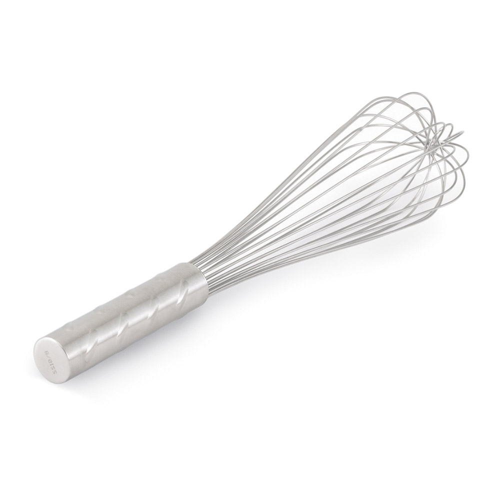 Vollrath 47257 Piano Whip, 14 in L, Stainless, Patented Handle