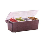Vollrath 4741-06 Kondi Keeper Condiment Dispenser, (4)1-Pint, Black