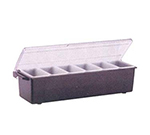 Vollrath 4743-06 Kondi-Keeper Condiment Dispenser, (6) 1Pint, Black