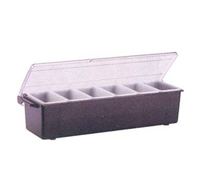 Vollrath 4743-06 Kondi-Keeper Condiment Dispenser, (6) 1Pint, Black