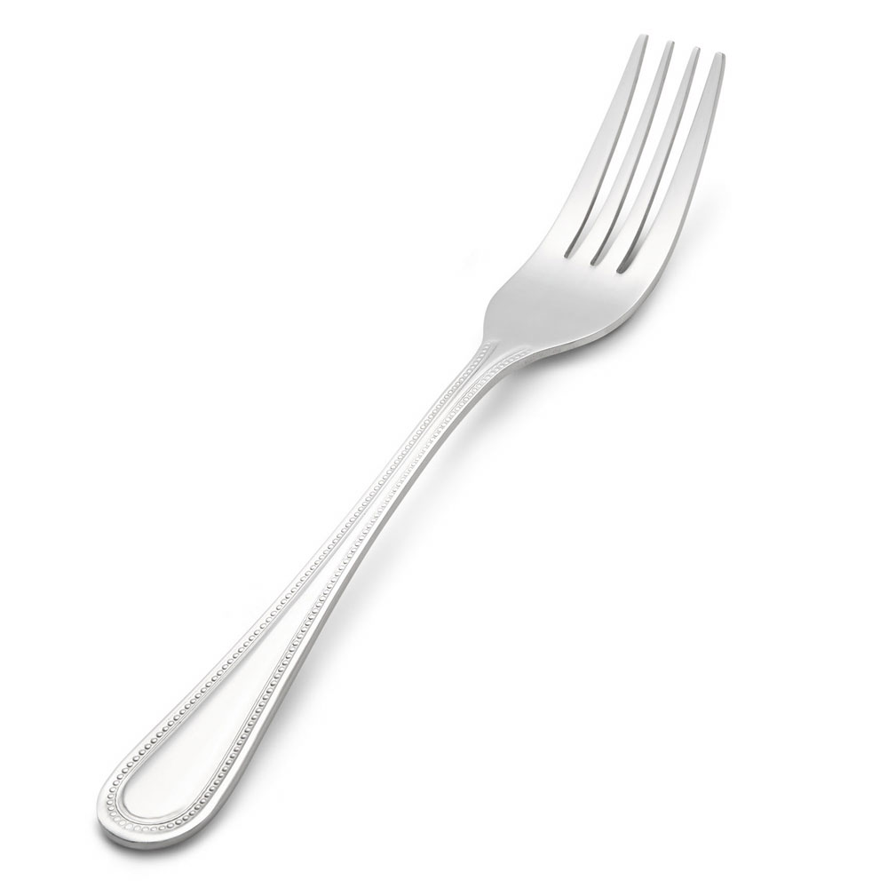 Vollrath 48221 Dinner Fork, Brocade, Heavy Weight, Satin Finish, Stainless Steel