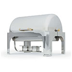 Vollrath 48780 New York New York Chafer, Oblong, Roll Top, Silverplated, 9 qt