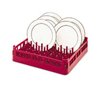 Vollrath 52695 6 Open Dishwasher Rack - Extended Height, Full-Size, 19-3/4x19-3/4