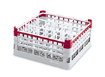 Vollrath 52721 5 16 Compartment Rack, 2X-Tall, Full Size, Gold