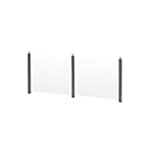 Vollrath 89264 Traditional Breath Guard, Vertical Cafeteria, For 6 Well Servers