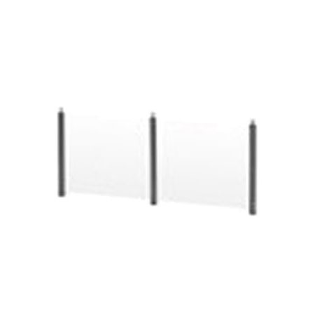 Vollrath 89264 Traditional Breath Guard, Vertical Cafeteria, For 6 Well Servers