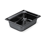 Vollrath 9028420 Super Pan III, Half Size Pan, 8 in Deep, High Temp Black Plastic, NSF