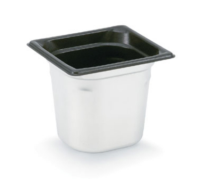 Vollrath 90667 Super Pan III, Sixth Size Pan, Stainless w/ Non-Stick, 6 in Deep, NSF