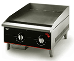 Vollrath 936GGM LP 36-in Heavy Duty Griddle w/ 1-in Stainless Plate, Manual, LP