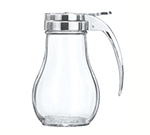 Vollrath 214 14-oz Syrup Server - Chrome Cap, Clear Glass