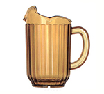 60-oz Three-Lipped Pitcher - Amber Poly